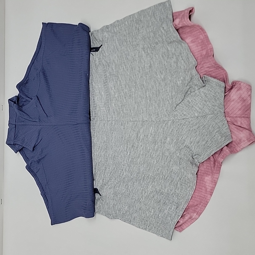 Lucky Brand Pink and Gray BoyShorts Set - Picture 4 of 6